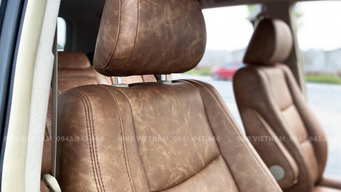 Bọc ghế da bò thật Lexus GX460: Cao cấp, Form mẫu chuẩn, mẫu mới nhất